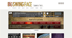 Desktop Screenshot of bigswingface.com